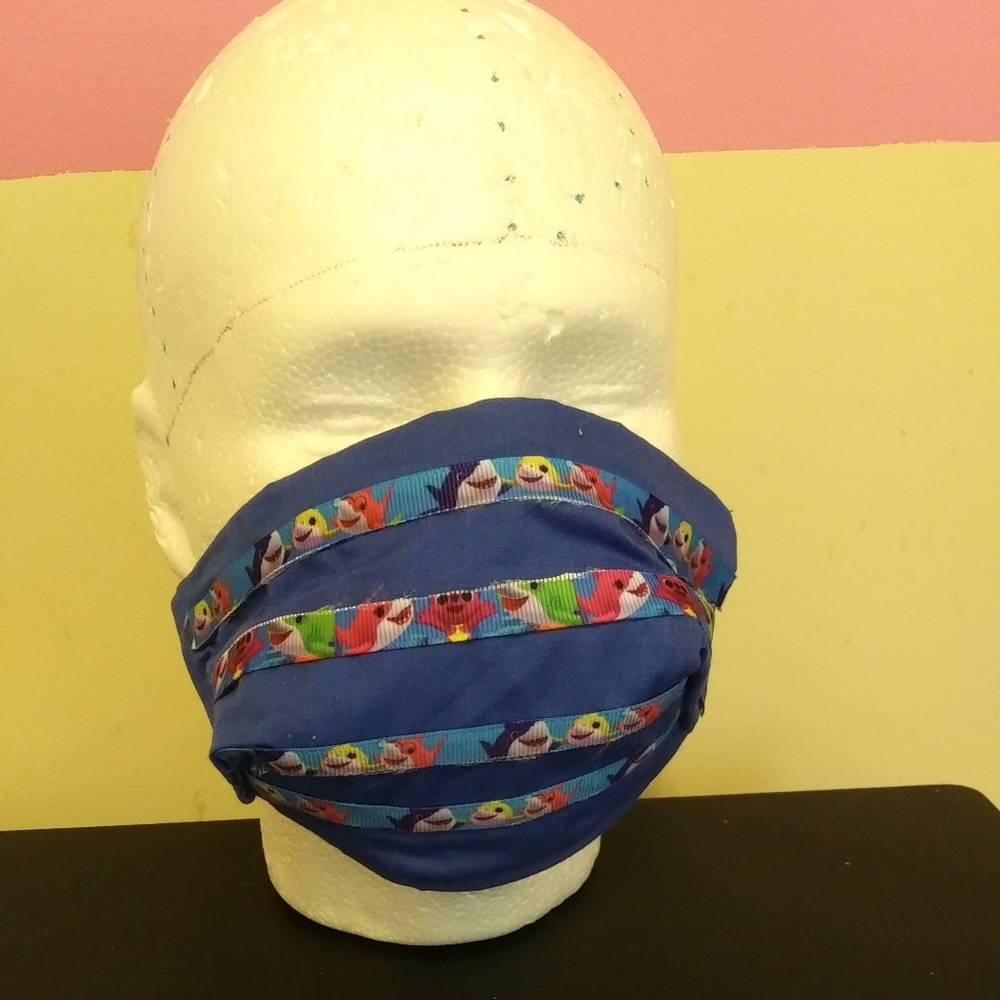 Baby shark mask